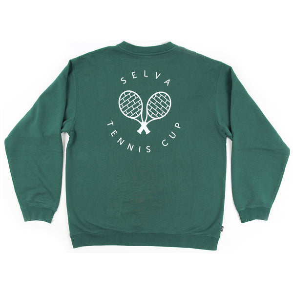 Selva Tennis cup crewneck Selva Apparel is a streetwear brand from Algarve , Portugal  Free Shipping WORLDWIDE data-zoom=