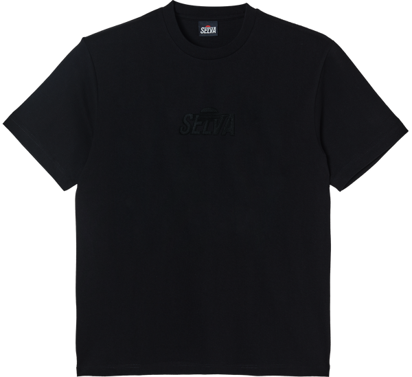 Embroidered Sunset Logo T-Shirt